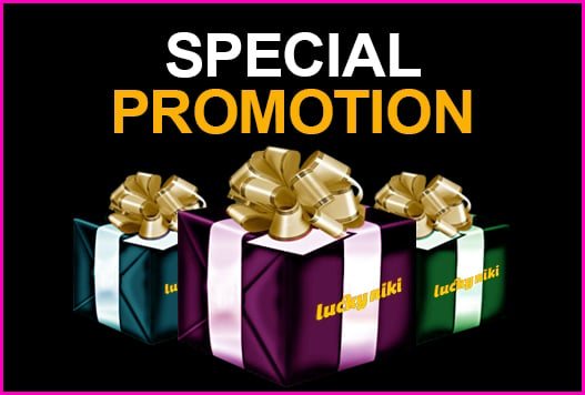 Lucky Niki gift box promotion art